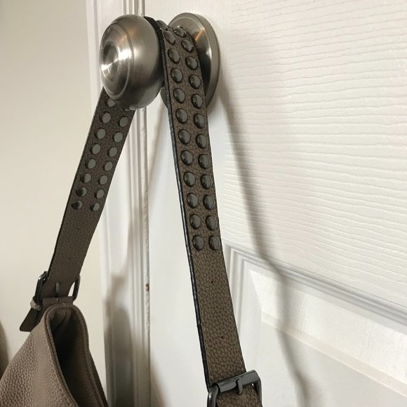 Black Rivet Hobo Purse - Picture 4 of 11